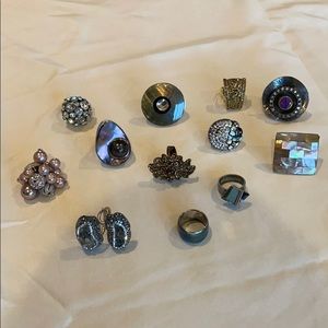 12 Beautiful Rings ... Steal of a Deal!!
